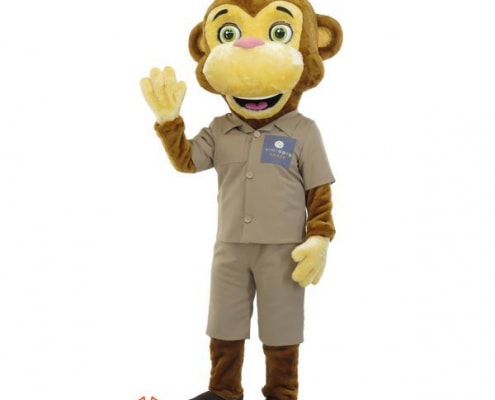 ростовая кукла обезьяна аниматроника парк развлечений