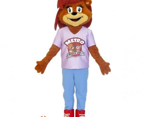 Ростовая кукла медведь девочка